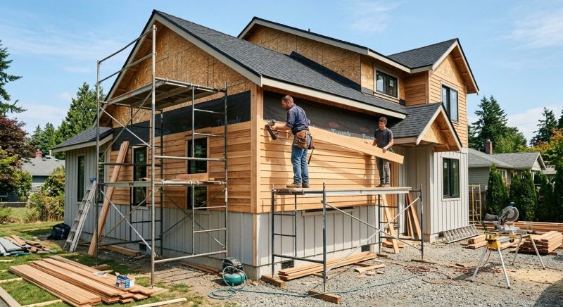 Wood Siding Installation in Newark, OH