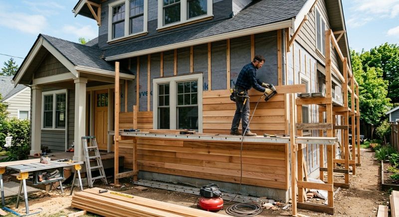 Wood Siding Replacement in Howard, OH