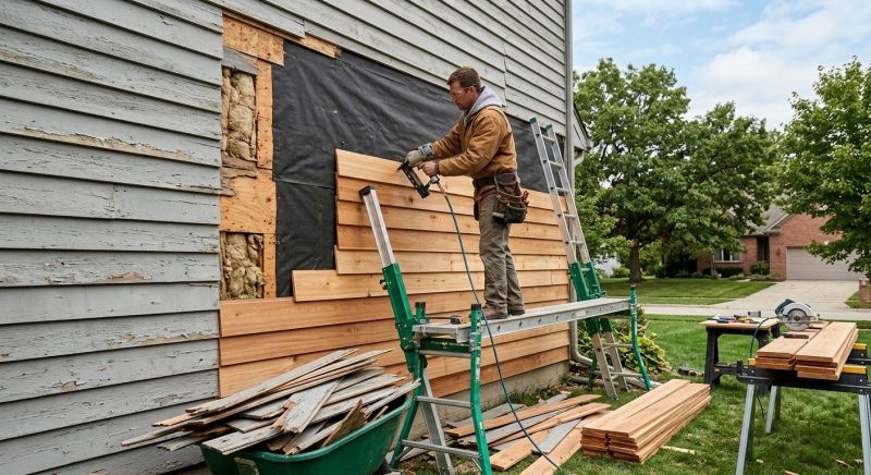 Wood Siding Replacement in Newark, OH