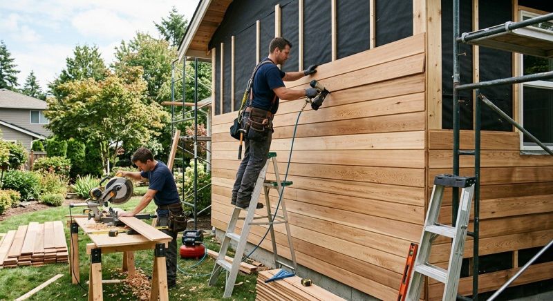 Wood Siding Service in Heath, OH