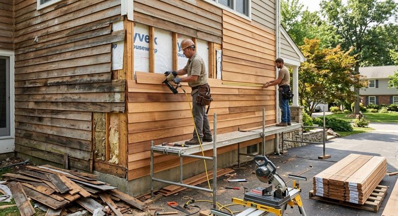 Wood Siding Service in Utica, OH